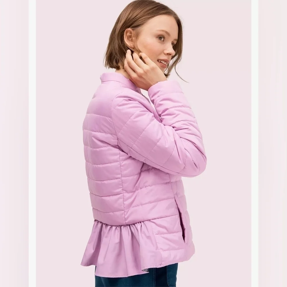 Kate Spade New York Reversible Quilted Jacket NWT, size Medium